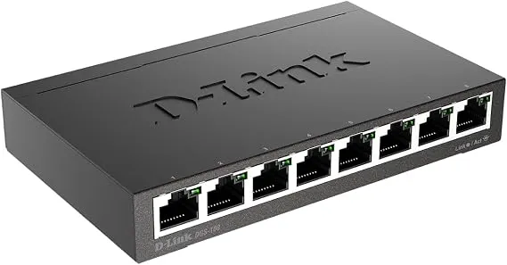 D-Link 8-port switch