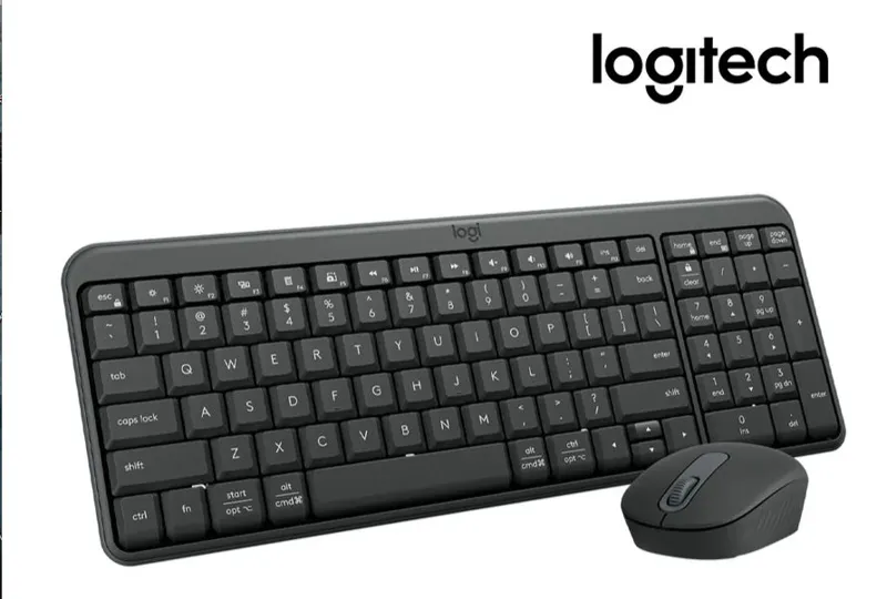 Logitech slim keyboard and mouse combo